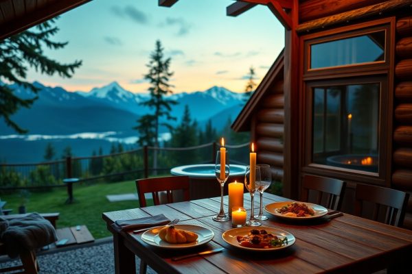 Come organizzare un weekend romantico in montagna. Idee esclusive per coppie tra wellness, gourmet ed esperienze suggestive.
